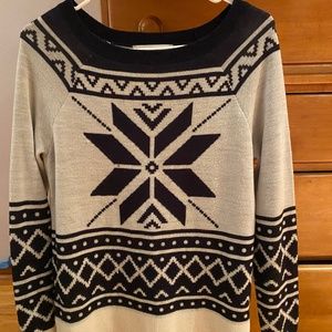 Loft boatneck sweater size medium